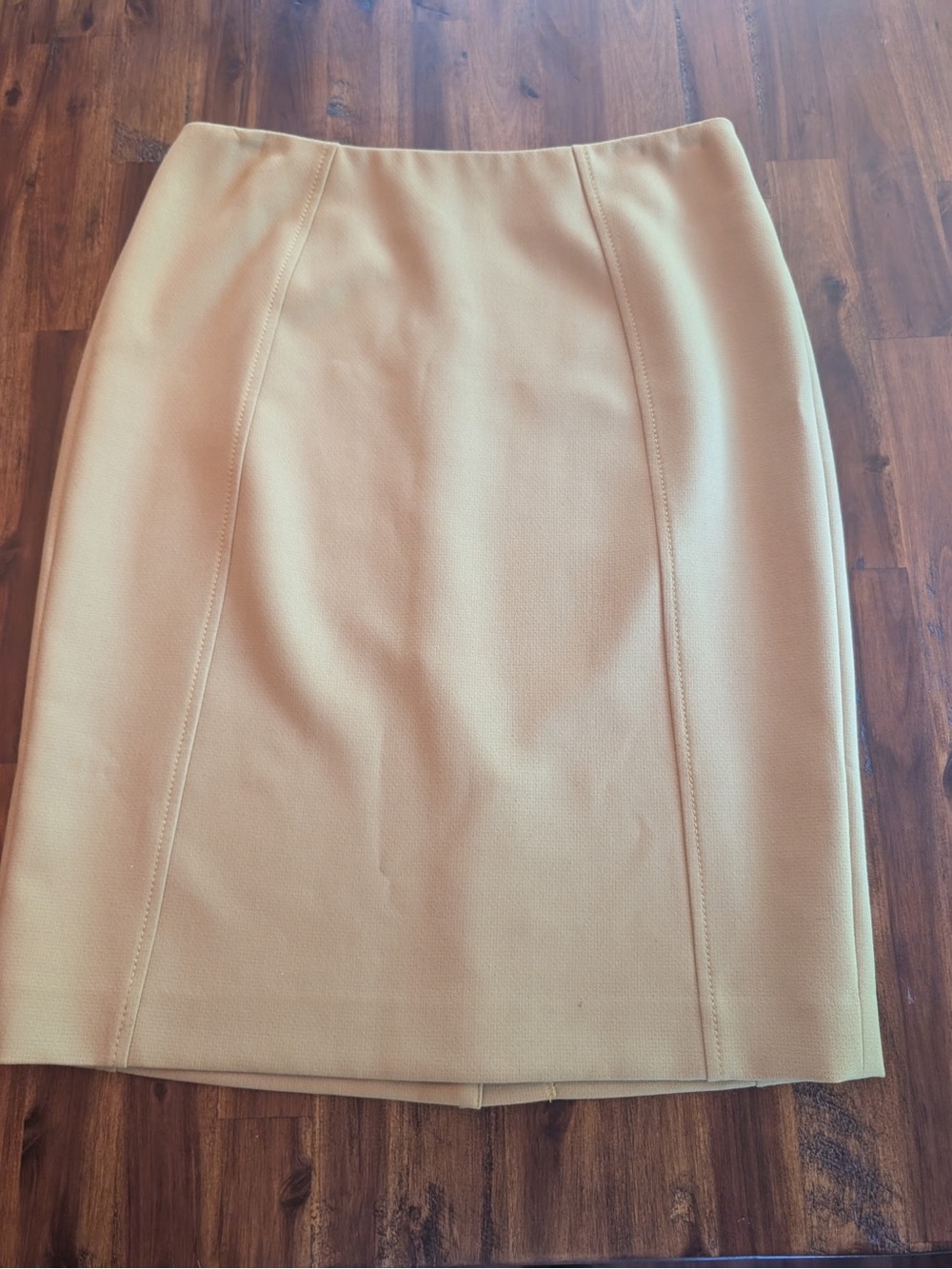 Halogen Beige Tailored Pencil Skirt